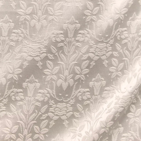 V. Chapman June Corset Jacquard Front-Slit Strapless Gown In Ivory Size 4 New - Picture 2 of 14